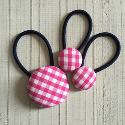 リボン　ヘアゴム♡セレシャムリボン♡タータンチェックブラウン♡ハンドメイド 楽天市場】ヘアゴム チェック リボンの通販