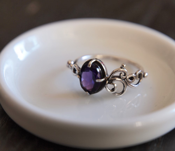 紫水晶戒指 第2張的照片