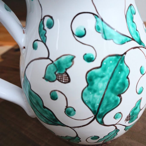 イタリア製 手作り陶器 花瓶 イタリア製 手作り陶器 花瓶 イタリア製 花瓶 ミューサ LA MUSA