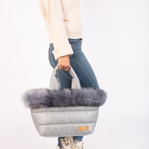 リアルFOXファーバッグL（フォックスファー） ハンドバッグ yuki 通販  