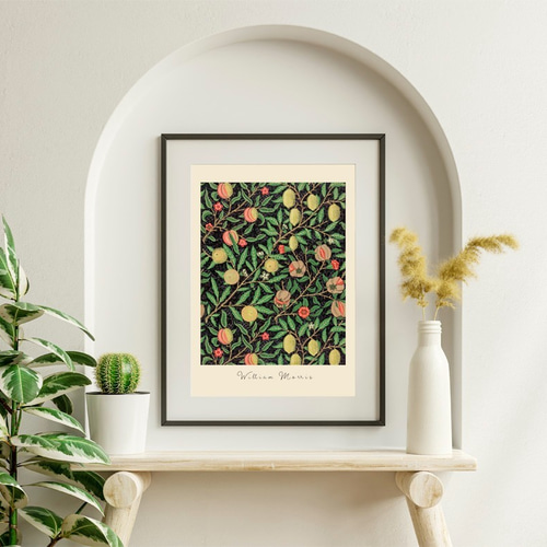 ウィリアムモリス Fruit Pattern / アートポスター William Morris A3