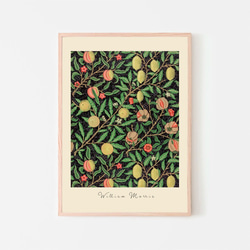 ウィリアムモリス Fruit Pattern / アートポスター William Morris A3 縦長 フルーツ 5枚目の画像