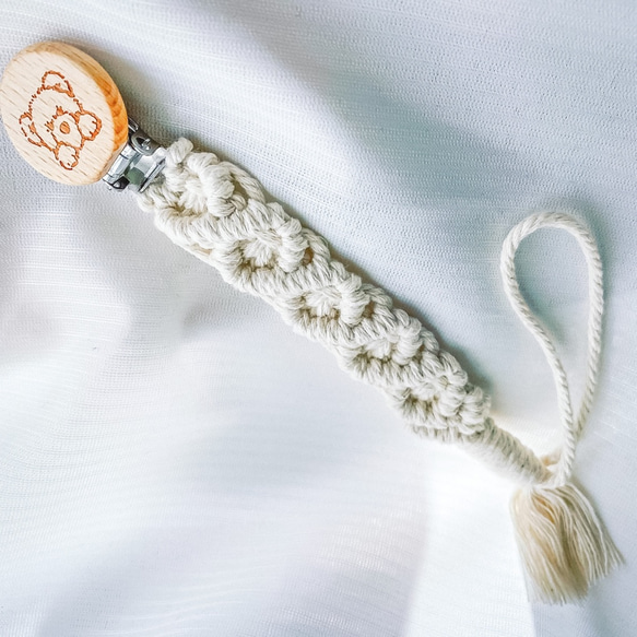 macrame mulch holder ／ ホワイト 雑貨・その他 turdus. 通販｜Creema(クリーマ)