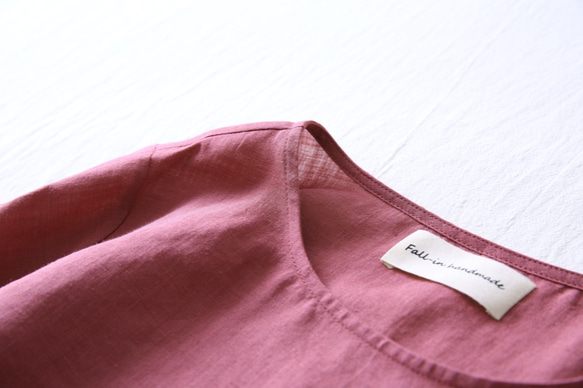何枚も欲しい！洗練されたシンプルリネンブラウス　半袖Tシャツ　13カラー展開　半袖210406 6枚目の画像