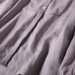 博瑟姆襯衫以其質感和輪廓營造出時尚的秋季造型 紅灰紫色 210806-3 第5張的照片