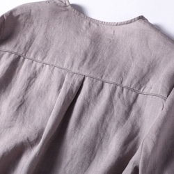博瑟姆襯衫以其質感和輪廓營造出時尚的秋季造型 紅灰紫色 210806-3 第10張的照片