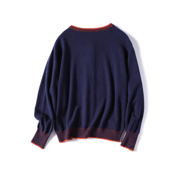 ★現貨★ 只需隨意披上，即可打造明亮歡快的造型。 100%羊毛開襟衫。同色系開襟衫 210901-1 第10張的照片