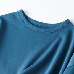 適合成人的精美運動衫布料設定 棉質孔雀藍 210904-4 210905-4 第3張的照片