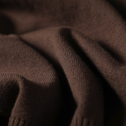 每天想穿的 100% 純棉內衣針織小高領毛衣 11 色 黑紅棕色 211001-08 第6張的照片