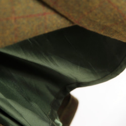 チェック柄　ウール生地　冬の厚て人気スカート 3枚目の画像