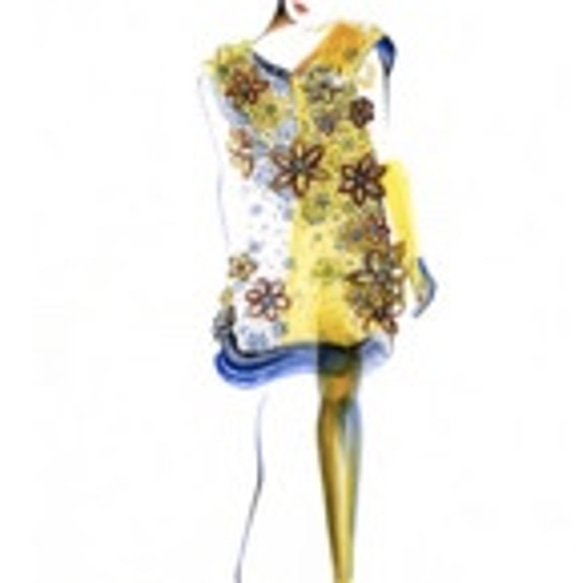 f134(再販13）　特別な花柄刺繍 　バットウィングスリーブ　スカートともパンツとも合わせやすいブラウス 1枚目の画像