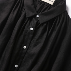 成人時尚亞麻襯衫女式上衣襯衫 190712-3 第4張的照片