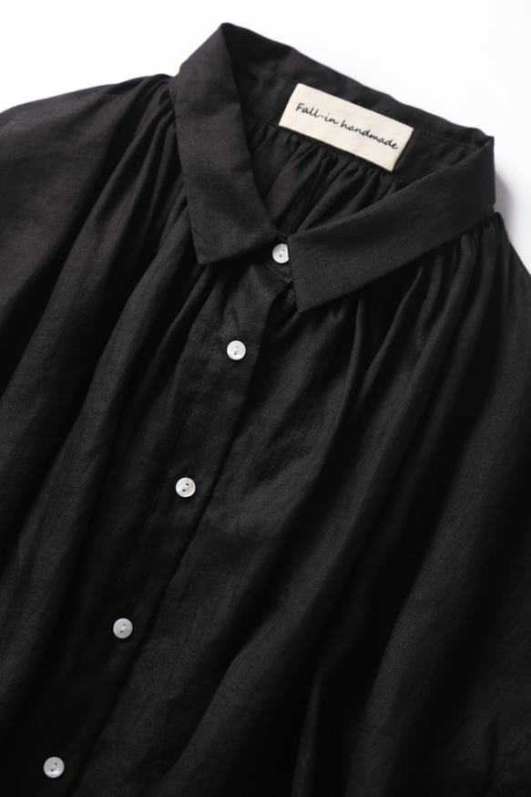 成人時尚亞麻襯衫女上衣襯衫 190712-3 第4張的照片