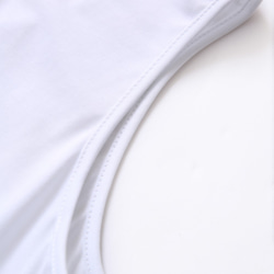 何枚持ってても役立つシンプルなタンクトップ　インナー　キャミソール　ホワイト200905-1 ウコン色200905-2 6枚目の画像