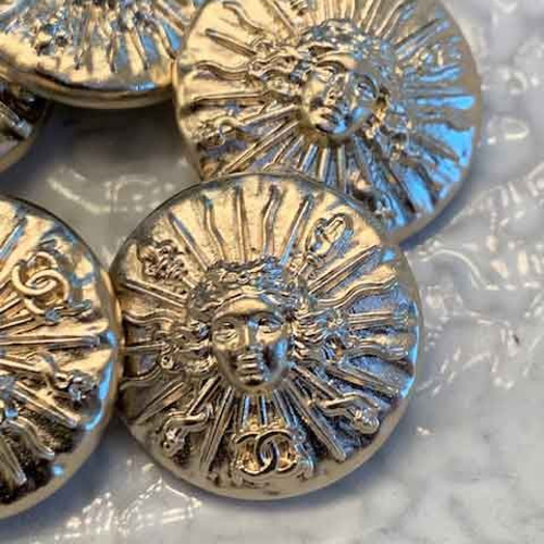 5個セット✨️シャネル 金ボタン ココマーク ヴィンテージ CHANEL 本物 シャネル ボタン ヴィンテージ ココマーク ゴールド2 1