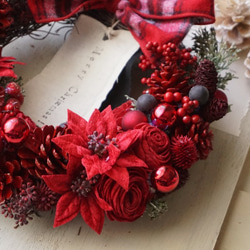 Very Christmas Wreath ベル付/ S size 3枚目の画像