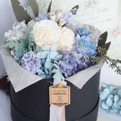 Box  bouquet＊ミストブルー　 2枚目の画像