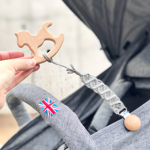 歯固めリング おもちゃホルダー セット◇ おしゃぶりクリップ 歯固め