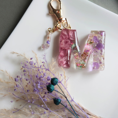 オーダー制✾イニシャルキーホルダー キーリング Room 108 通販