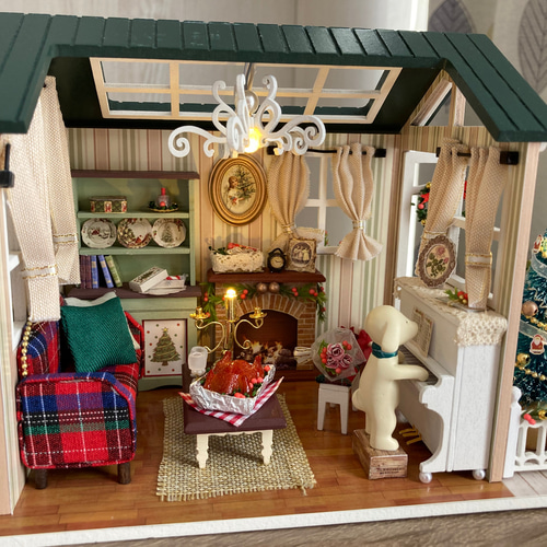 ミニチュアドールハウス 完成品【クリスマス】 その他置物 hika ミニチュアドールハウス 完成品【クリスマス】 その他置物 hika