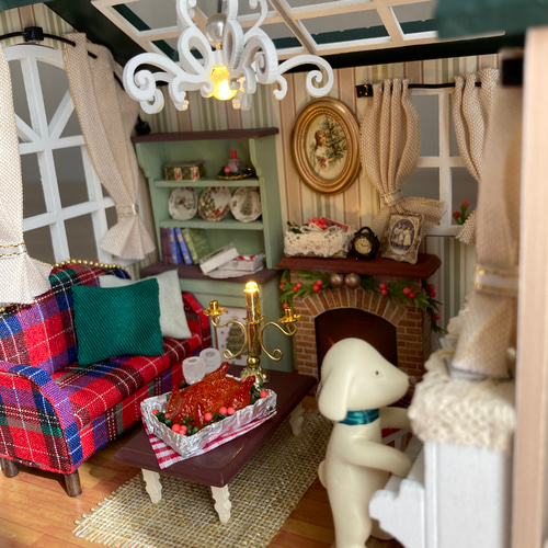 ミニチュアドールハウス 完成品【クリスマス】 その他置物 hika-mam8