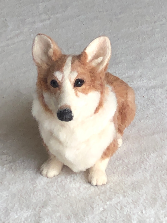 kamin　羊毛フェルト犬　プチチャーム handcraft_4977444697935