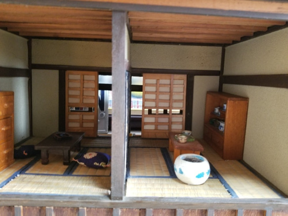 ミニチュアハウス　古い昭和の八百屋さん 10枚目の画像