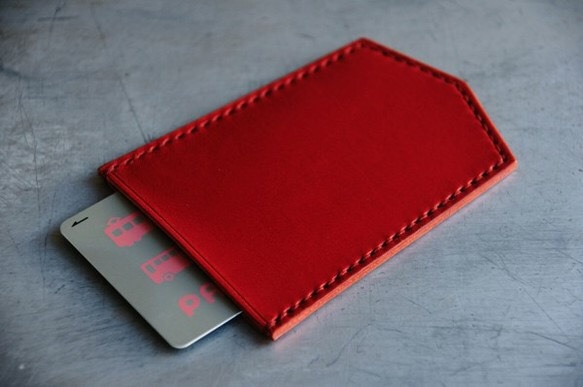 Pass Case (Red) ※商品入れ替えの為、値下げ 2枚目の画像