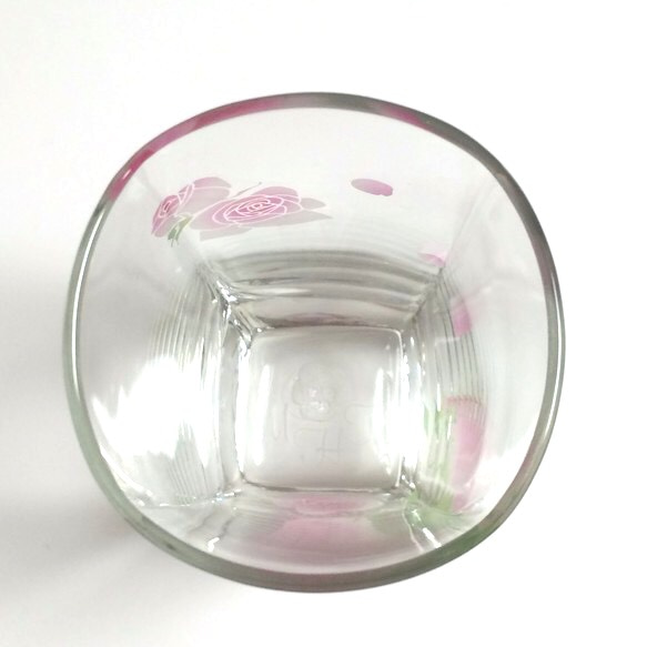 【送料無料】ROSE グラス(pink) 3枚目の画像