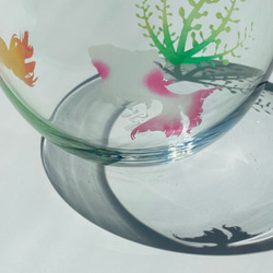 波動金魚玻璃（小） 第3張的照片