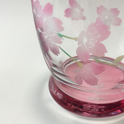 SAKURAカラーグラス　(ピンク) 1枚目の画像