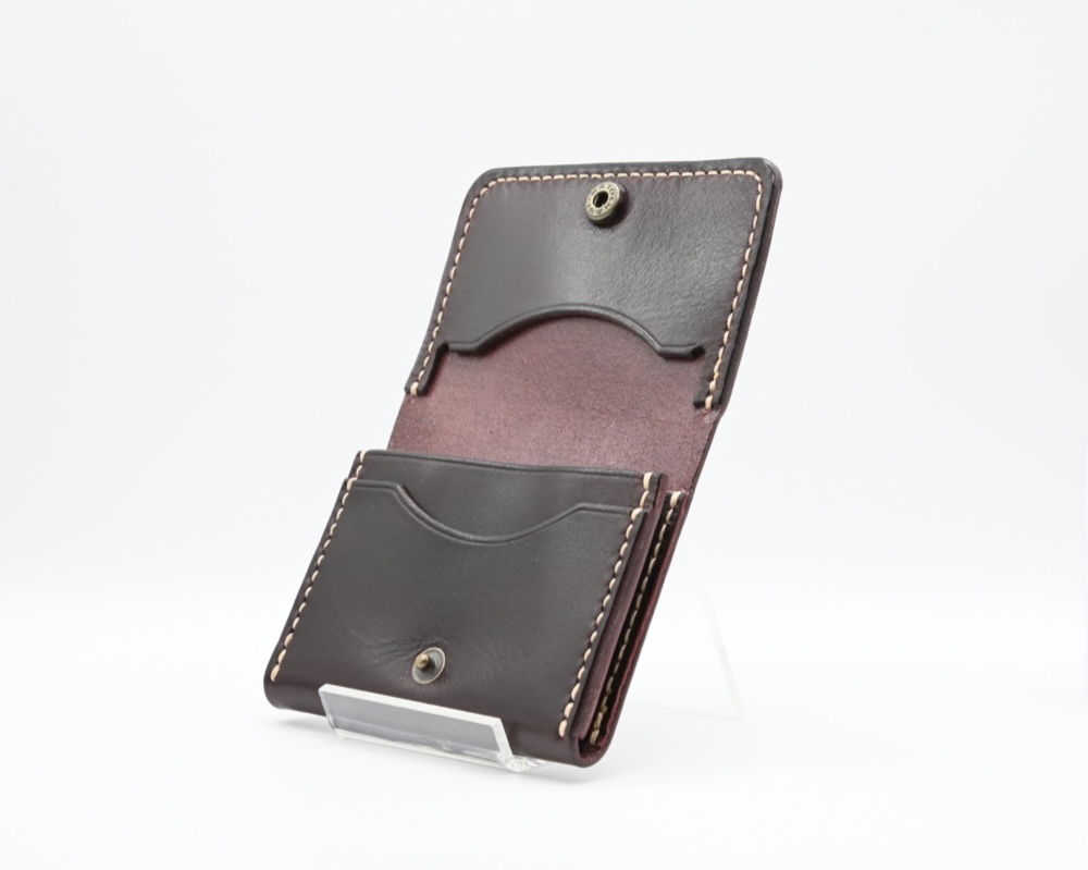 【送料無料】牛本革☆コインケース　小銭入れ　メンズ　レディース　牛ブルガノショルダー