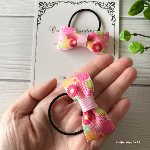 キッズヘアゴムリボン　　お楽しみ箱 キッズヘアゴムリボン　　お楽しみ箱