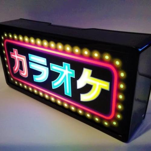 JVC Victor 絵の出るカラオケ　電飾看板　行燈　当時物　昭和レトロ JVC Victor 絵の出るカラオケ 電飾看板 行燈 当時物 昭和レトロ