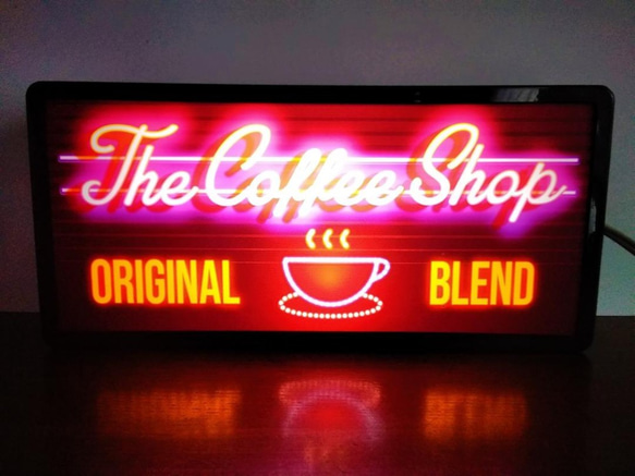 飲食店舗用品/KEY COFFEE/キーコーヒー/喫茶店看板/両面看板/電
