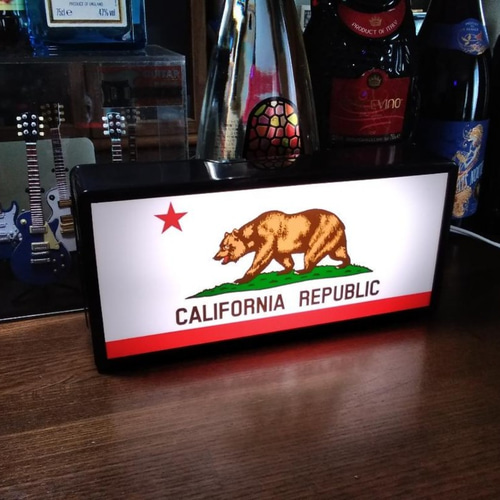 カリフォルニアリパブリック 熊 看板 置物 アメリカン雑貨 ライトBOX 楽天市場】【CALIFORNIA REPUBLIC 旗 フラッグ】カリフォルニア