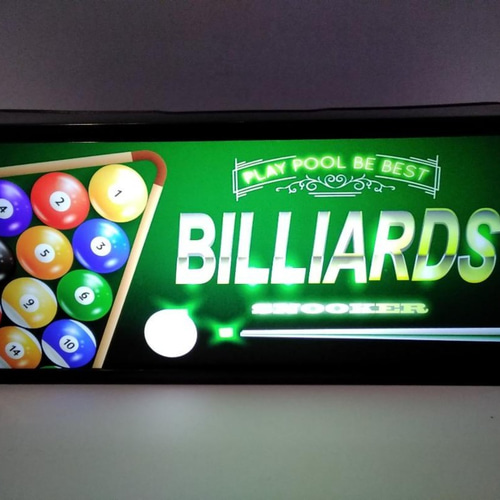LEDライト付きテーブルビリヤード 大型ライト 照明 ビリヤード台上ライト