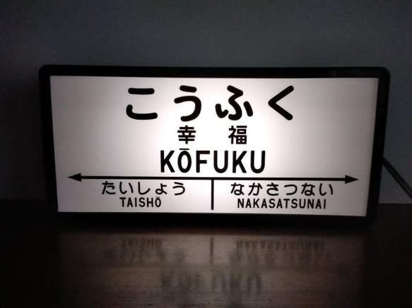 他駅オーダー無料!】北海道 鉄道 国鉄 駅名標 行先案内板 ホーム