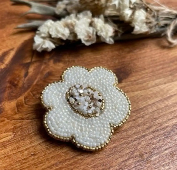 ブローチ/ヘアアクセ】Hikaru Hana ブローチ sakuramorisawa