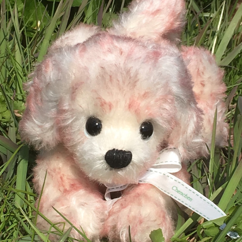 トイプードルぬいぐるみ 高級モヘア製 ぬいぐるみ アトリエ HanaHana