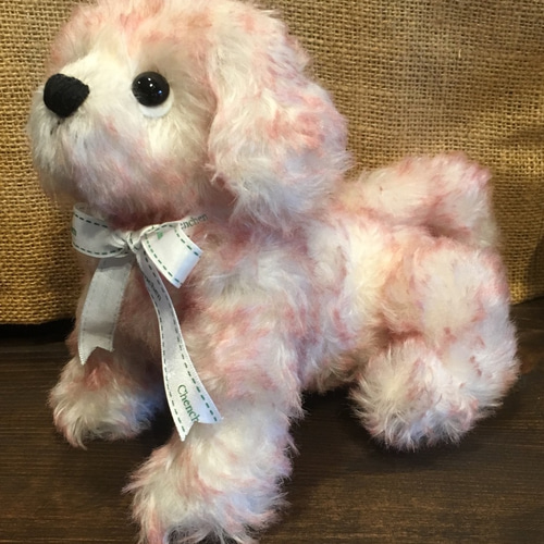 プードル　ぬいぐるみ　アンティーク風 アンティーク ぬいぐるみ | フランスアンティーク ミニチュアプードル