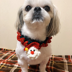 犬、猫ペット用　首飾り　クリスマスバージョン 5枚目の画像