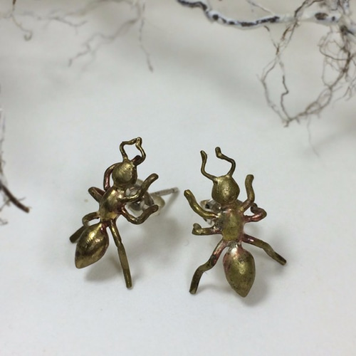 蟲>蟻ピアス(BS) ピアス(スタッド・一粒) lepre 通販 蟲>蟻ピアス(BS) ピアス(スタッド・一粒) lepre 通販