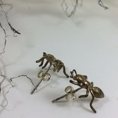 蟲＞蟻ピアス（BS) ピアス（スタッド・一粒） lepre 通販