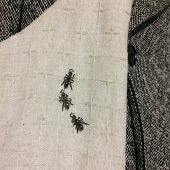 ＜蟲＞蟻ピン（BS) 6枚目の画像