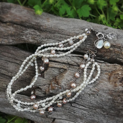 ＜砡＞真珠のブレスレット 2枚目の画像