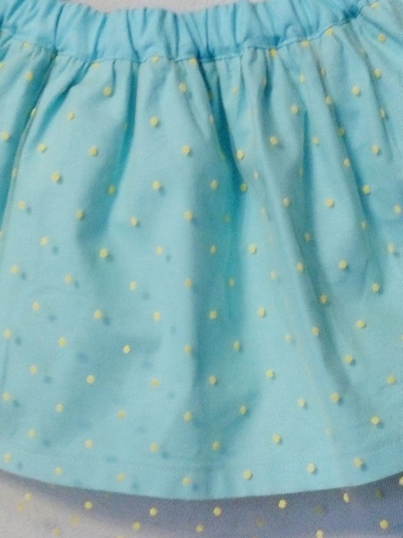 人魚姫のチュールスカート 2枚目の画像