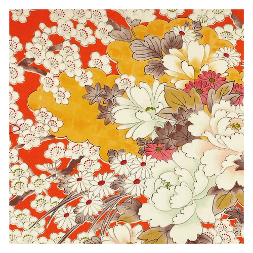 送料無料【30㎝×30㎝】おしゃれ着物布生地はぎれ詰め合わせ5枚セット