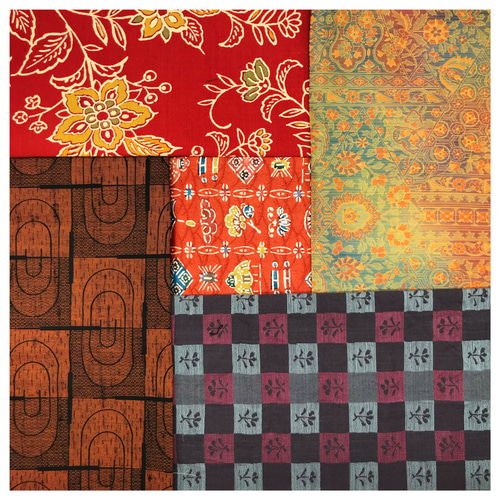 古布 着物 生地 ハギレ 詰め合わせ ハンドメイド 材料 （さVUTO 美し  