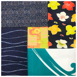 ダメージあり）ローラアシュレイビンテージカットクロスはぎれ4枚